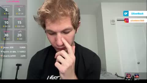 Oliver Beck online show from July 2026 07:53:02 PM