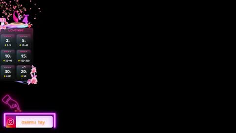 osamu_tay online show from June 2026 03:07:01 AM