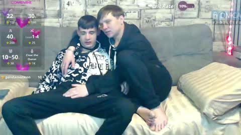 Max tall dark-haired guy with tattoos and Phil blond-haired online show from May 2026 04:06:02 AM