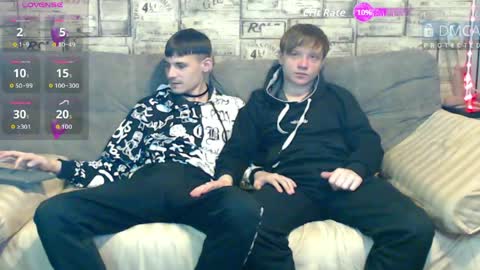 Max tall dark-haired guy with tattoos and Phil blond-haired online show from May 2026 02:30:01 AM