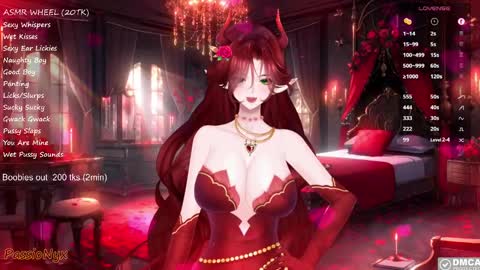 Snapshot of passionyx chatting on February 2025 01:24:01 AM Succubus Nyx online show from February 2025 01:24:01 AM