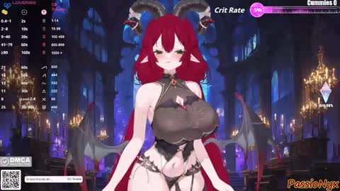 Snapshot of passionyx chatting on February 2026 03:21:02 AM Succubus Nyx online show from February 2026 03:21:02 AM