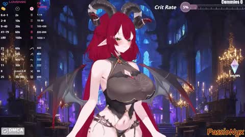 Snapshot of passionyx chatting on March 2026 05:08:02 AM Succubus Nyx online show from March 2026 05:08:02 AM