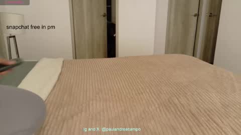 Paula Andrea online show from March 2026 06:50:01 AM