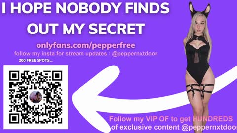 Snapshot of pepperxminthe chatting on December 2024 06:35:01 AM pepperxminthe online show from December 2024 06:35:01 AM