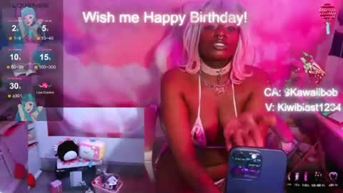 Snapshot of pixiebob25 chatting on February 2025 08:00:02 AM Thekawaiidomme online show from February 2025 08:00:02 AM