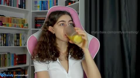 Snapshot of prettysomething chatting on December 2024 05:44:01 PM Sophie next stream will be at Monday i will wait you guys online show from December 2024 05:44:01 PM