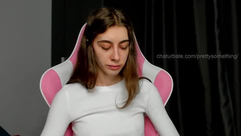 Snapshot of prettysomething chatting on January 2025 08:26:02 PM Sophie next stream will be at Monday i will wait you guys online show from January 2025 08:26:02 PM