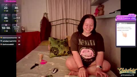 Snapshot of princesslux18 chatting on December 2024 10:19:01 PM Lux Alot Luxi online show from December 2024 10:19:01 PM