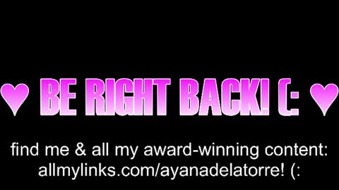 Ayana Delatorre online show from July 2026 02:05:17 AM
