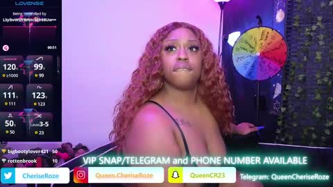 Queen Cherise Roze online show from January 2025 09:31:01 PM