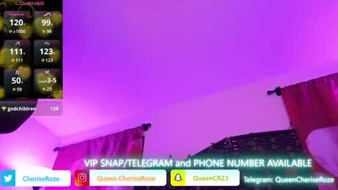 Queen Cherise Roze online show from March 2025 05:49:02 AM
