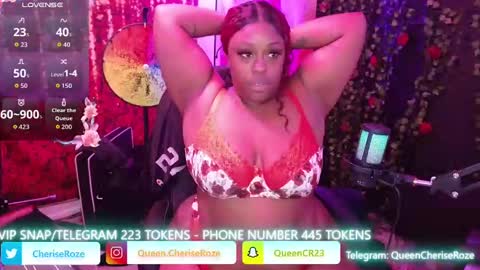 Queen Cherise Roze online show from September 2025 05:14:02 PM