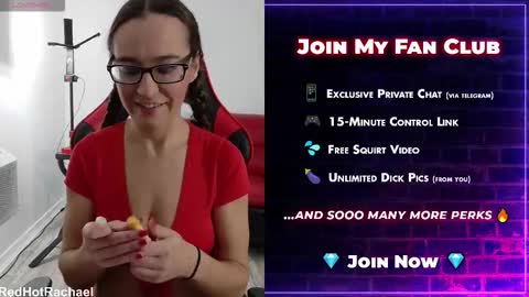 Red Hot Rachael online show from November 2025 04:19:02 PM