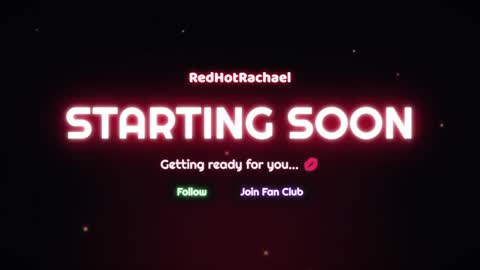 Red Hot Rachael online show from June 2026 02:56:01 PM