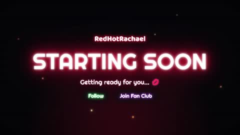 Red Hot Rachael online show from July 2026 03:03:01 PM