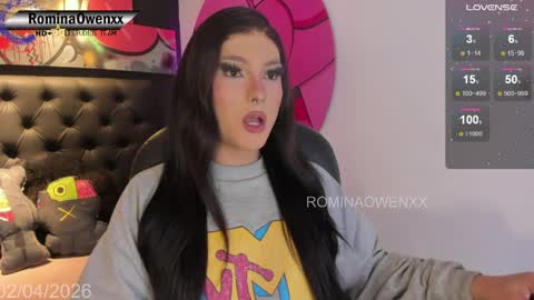 ROMINA OWEN online show from April 2026 03:59:01 AM