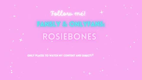 Snapshot of rosiebones chatting on December 2024 01:30:01 AM Rosie Bones online show from December 2024 01:30:01 AM