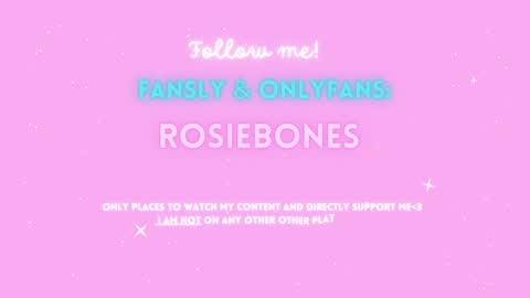 Snapshot of rosiebones chatting on December 2024 11:07:01 PM Rosie Bones online show from December 2024 11:07:01 PM