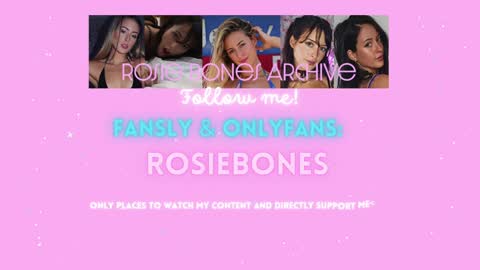 Snapshot of rosiebones chatting on December 2024 10:07:02 PM Rosie Bones online show from December 2024 10:07:02 PM