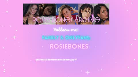 Snapshot of rosiebones chatting on January 2025 03:40:01 AM Rosie Bones online show from January 2025 03:40:01 AM