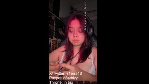 s1erra18 online show from July 2026 04:16:02 PM