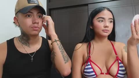 Sahara y Thiago online show from March 2025 12:06:02 PM