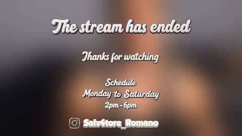 Salvatore online show from July 2026 02:57:02 AM