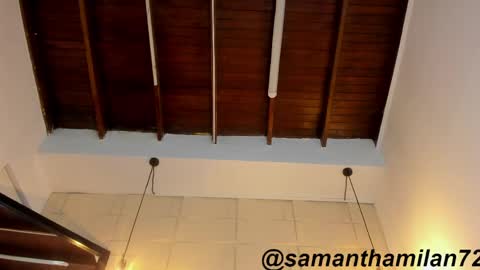 Snapshot of samanthamilan1 chatting on April 2026 10:52:01 AM Sam online show from April 2026 10:52:01 AM
