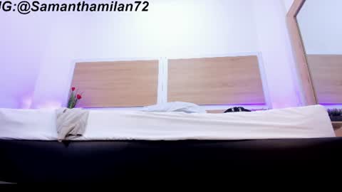 Snapshot of samanthamilan1 chatting on June 2026 12:08:01 PM Sam online show from June 2026 12:08:01 PM