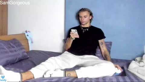 Snapshot of samgorgeous chatting on December 2024 04:28:01 PM Fansly - Top4fans online show from December 2024 04:28:01 PM