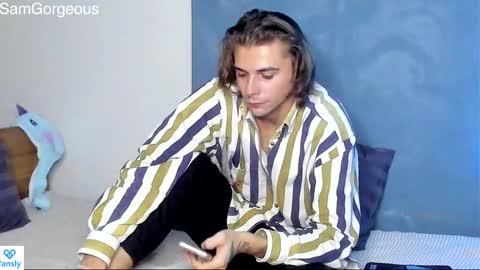 Snapshot of samgorgeous chatting on January 2025 12:16:02 PM Fansly - Top4fans online show from January 2025 12:16:02 PM