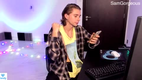 Snapshot of samgorgeous chatting on March 2025 12:27:02 PM Fansly - Top4fans online show from March 2025 12:27:02 PM