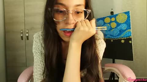 Snapshot of samyonichan chatting on February 2025 05:16:01 AM Special show on 17 december and 23 UwU online show from February 2025 05:16:01 AM