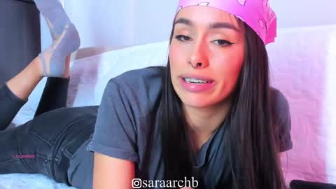 Snapshot of saraarchbould chatting on March 2025 08:48:01 PM Sara online show from March 2025 08:48:01 PM