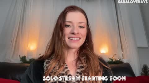 Snapshot of saraloverays chatting on December 2024 03:03:01 AM Back from Vacay Follow for more here online show from December 2024 03:03:01 AM