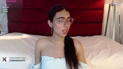 Snapshot of sarasaenz_99 chatting on January 2025 07:45:01 PM Sara online show from January 2025 07:45:01 PM