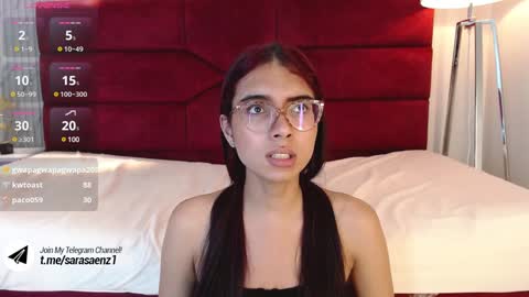 Snapshot of sarasaenz_99 chatting on January 2025 10:39:01 PM Sara online show from January 2025 10:39:01 PM
