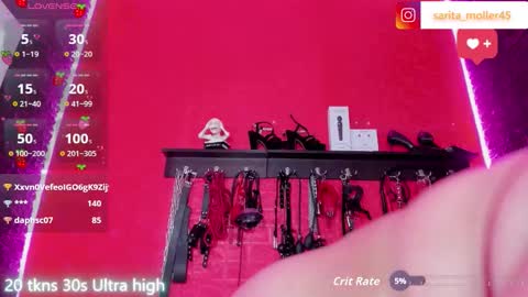 Snapshot of sarita_moller chatting on March 2026 05:08:02 AM Sarita Moller online show from March 2026 05:08:02 AM