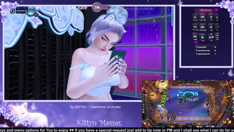 Snapshot of sassykittyn chatting on February 2025 09:22:01 AM Sassy Sami Kittyn online show from February 2025 09:22:01 AM