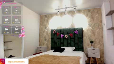 Saya Amaretto  online show from February 2026 12:22:02 AM