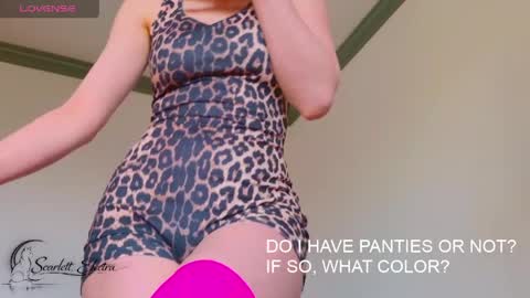 SCARLETT ELECTRA  -  online show from April 2026 01:53:02 PM