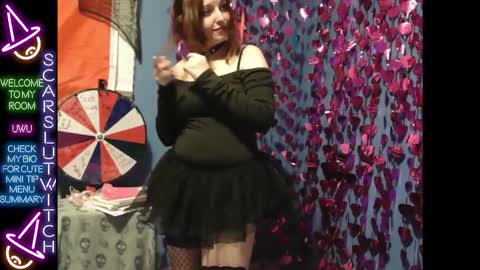 Snapshot of scarslutwitch chatting on February 2026 08:04:02 AM ScarSlutWitch online show from February 2026 08:04:02 AM