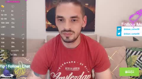 Dean Carter online show from September 2025 10:22:02 PM