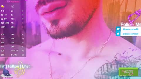 Dean Carter online show from September 2025 10:45:01 PM