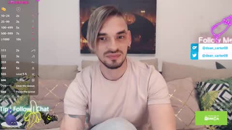 Dean Carter online show from October 2025 09:48:02 PM