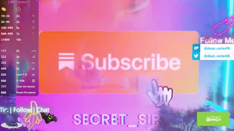 Dean Carter online show from October 2025 10:42:02 PM