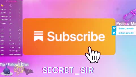 Dean Carter online show from February 2026 11:23:02 PM