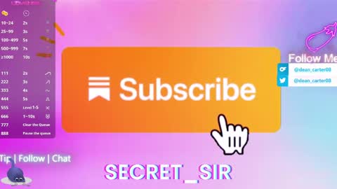 Dean Carter online show from May 2026 11:09:01 PM