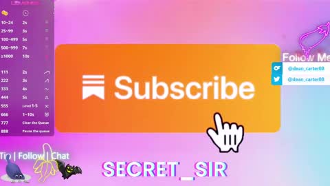 Dean Carter online show from May 2026 11:17:02 PM